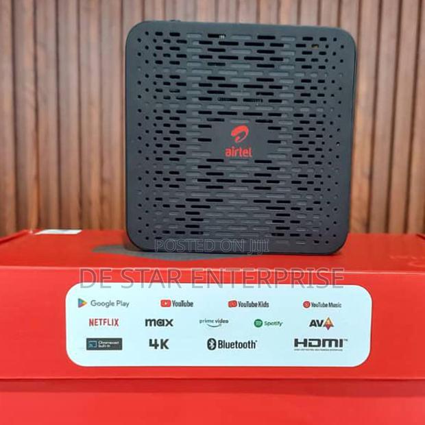 Airtel Android Hot Smart Tv Box + Inbuilt Universal Router - D350