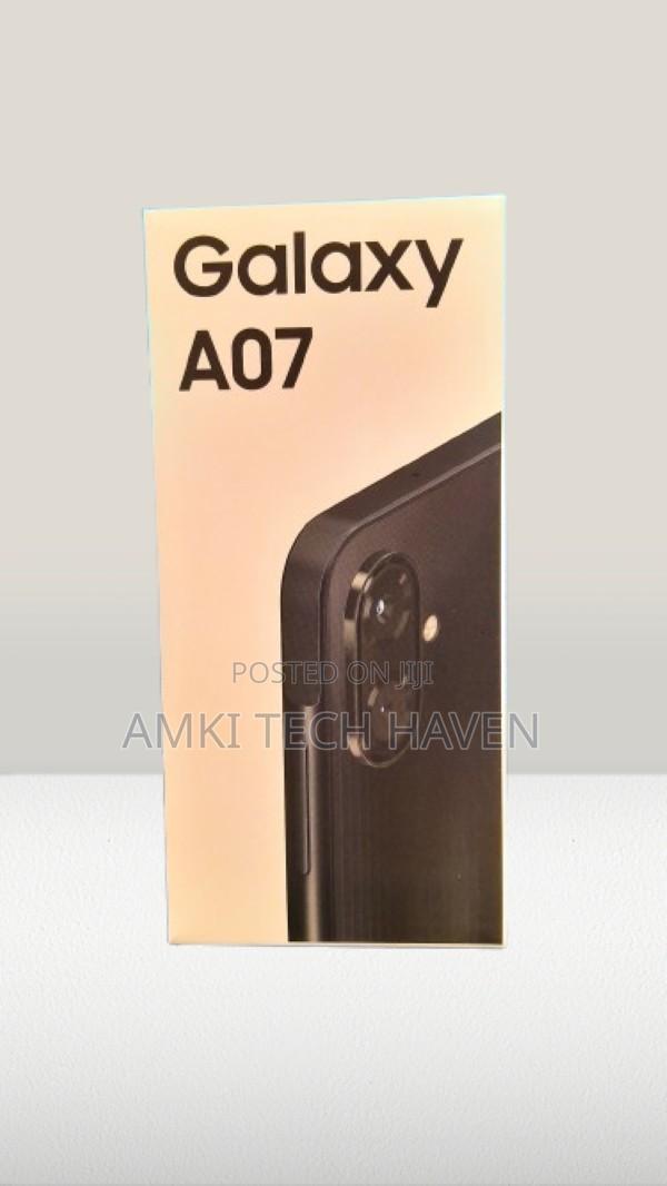 New Samsung Galaxy A07 4G 128 GB Black photo 2