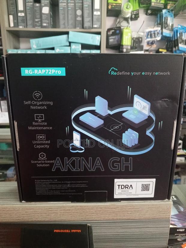 Rujie Wi-Fi 7 Be5040 Dual Band Ceiling Access Point Rg-Rap72pro · Photo 4