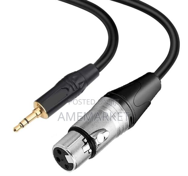 XLR Female to 3.5mm Male Jack Microphone Cable · Photo 3