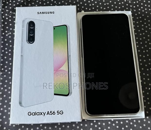 New Samsung Galaxy A56 128 GB White photo 3