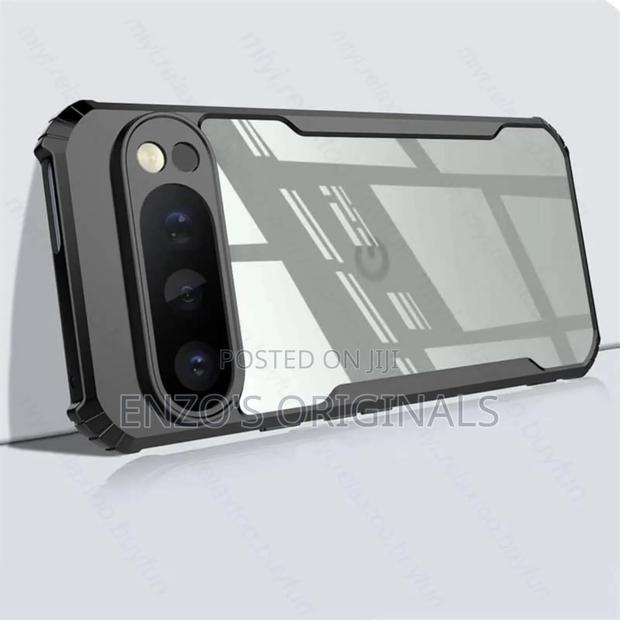 Google Pixel 9pro Xl Light Rugged Case With Clear Back