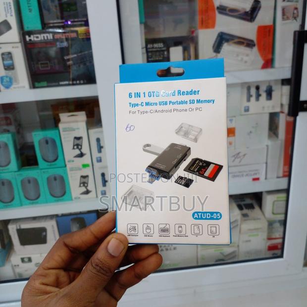 Transfer Photos Videos Easily – 6-in-1 Card Reader photo 2