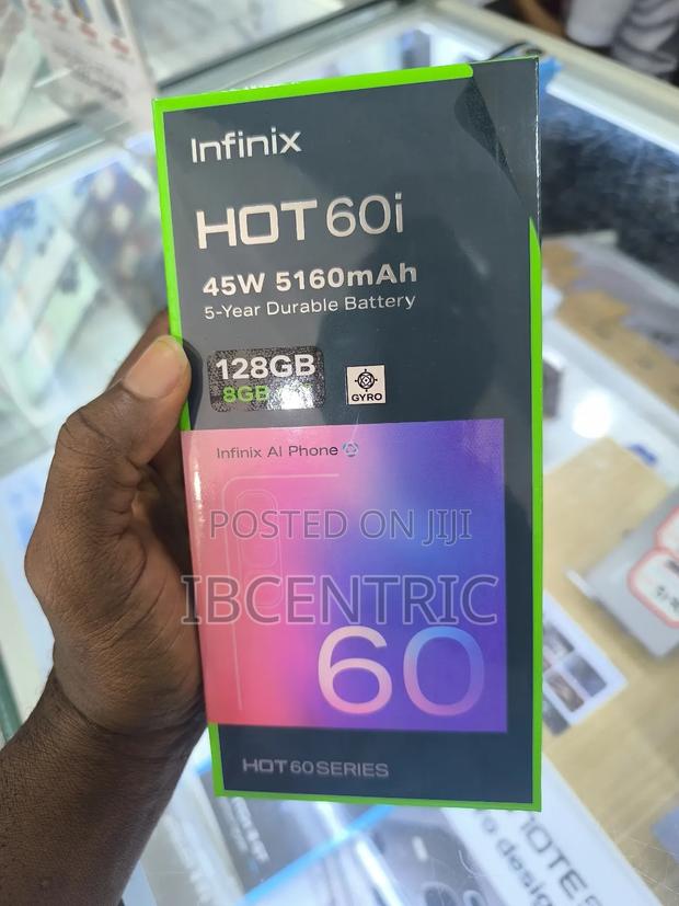 New Infinix Hot 60i 128 GB