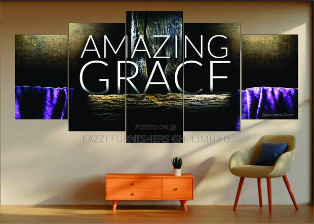 3d Wall Arts Canvas Amazing Grace Pruple Glory PCS Set Decor Frames · Photo 2