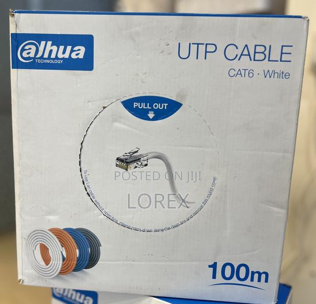 Dahua Cat6 Cable 100m Pure Copper Pfm920i-6un-C-100 · Photo 4