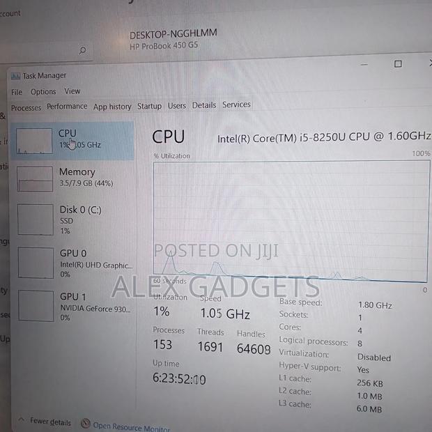 Laptop HP ProBook 450 G5 8GB Intel Core I5 SSD 256GB photo 5