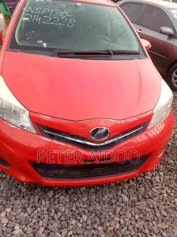 Toyota Vitz 2013 Red