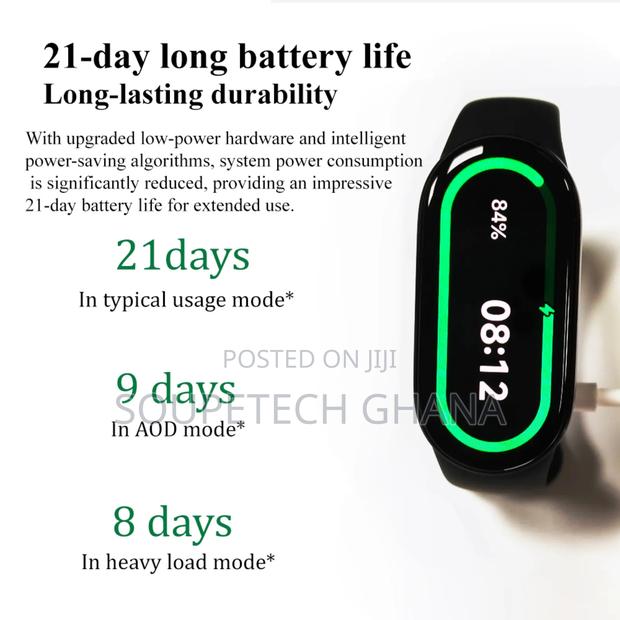 Xiaomi Smart Band 10 – 1.72′′ Amoled • 21-Day Battery • 150+ Modes photo 6