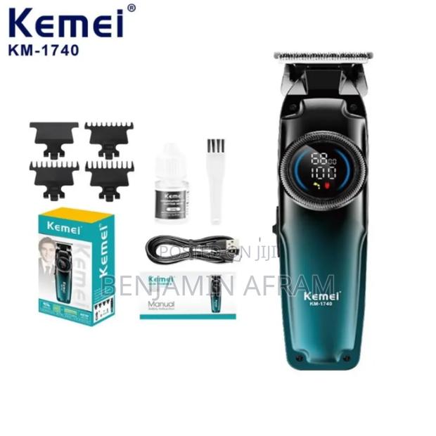 Rechargeable Cordless Hair Trimmer Km- 1740 · Photo 4