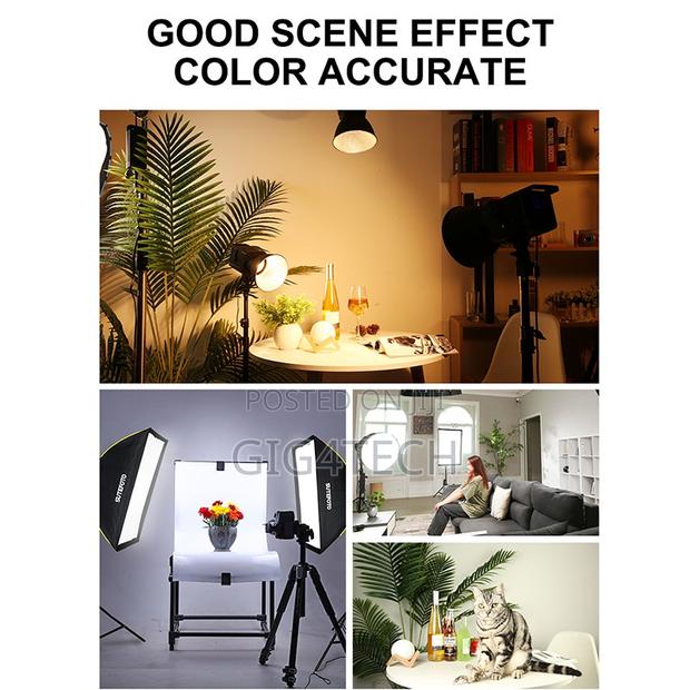 Sutefoto P100bi 100w Bi-Color Video Light photo 4