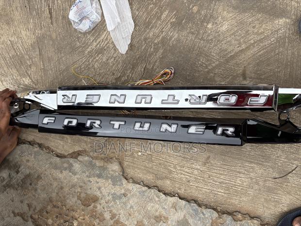 Toyota Fortuner 2016-22 Led Boot Molding and All Parts