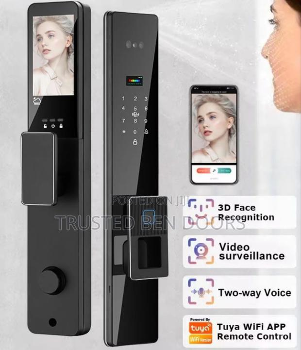Tuya App Wifi Controlled Biometric Face Unlock Smart Locks · Photo 2