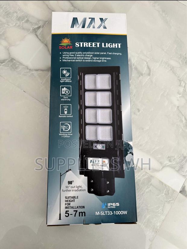 Solar Streetlight Durable Solar Street Light 1000w Remote · Photo 3