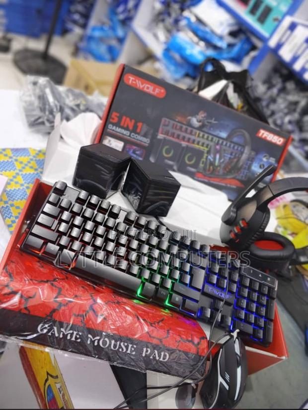 5in1 Wired Gaming Keyboard and Mouse Combo · Photo 3