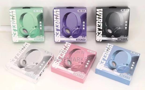 Mz-650 Bluetooth Headset Headband Bass Cell Phone Wireless Headset · Photo 3