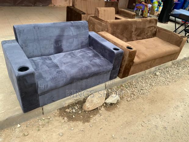 Sofas 2in1 in Suede Material · Photo 2