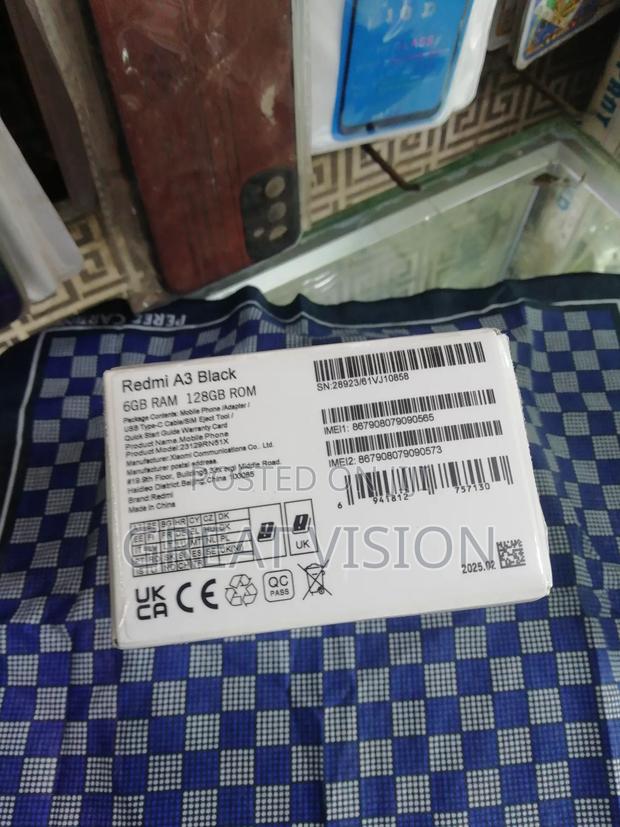 New Xiaomi Redmi A3 128 GB Black · Photo 1