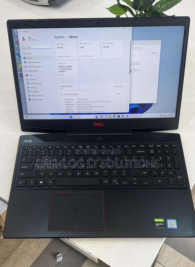 Laptop Dell G3 15 3590 1GB Intel Core i7 SSD 512GB photo 6