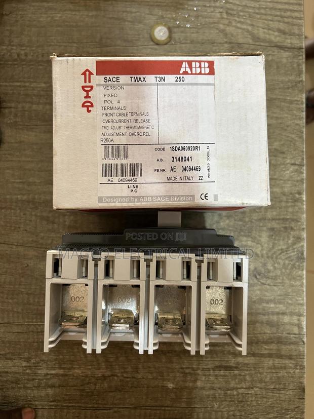 McCb Breaker 250a 4 Pole photo 2