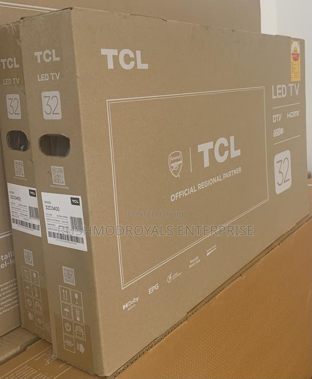 Brand New TCL 32d3400 32’’ Led Tv · Photo 3