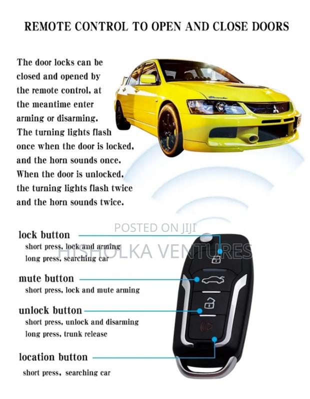 Car Alarm System/ Two Way Keyless Entry Remote Start Car Alarm System photo 2