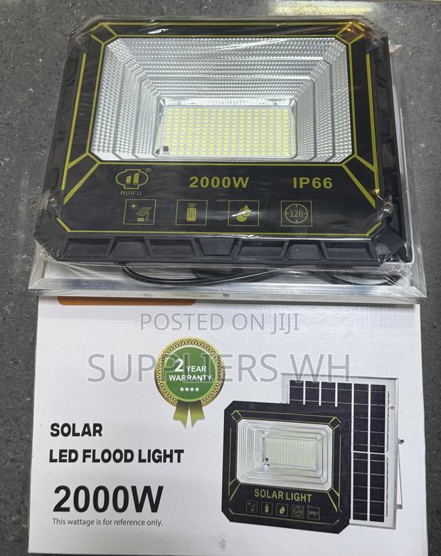 Solar Floodlight 2000w Flood Light · Photo 3