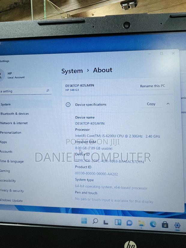 Laptop HP 348 G4 8GB Intel Core I5 SSD 256GB photo 6