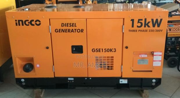 15kva Silent Treated Diesel Generator With Ats Function - Gse150k1-1