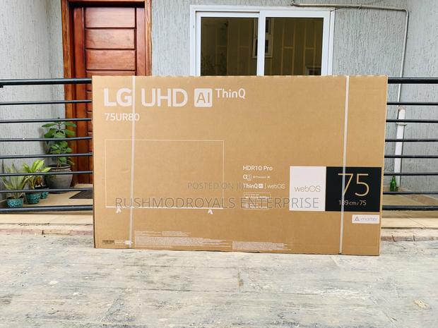 Lg 75’’ Uhd Ai Thinq Model: 75ur80506lk · Photo 4