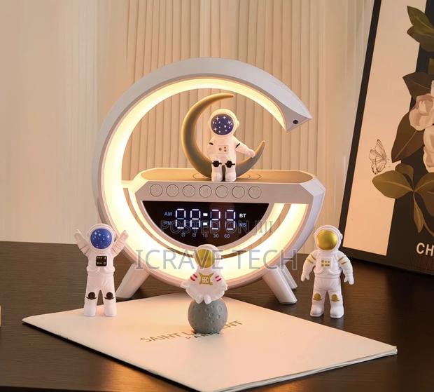 Led Wireless Charging Speaker Mini 3401 photo 2