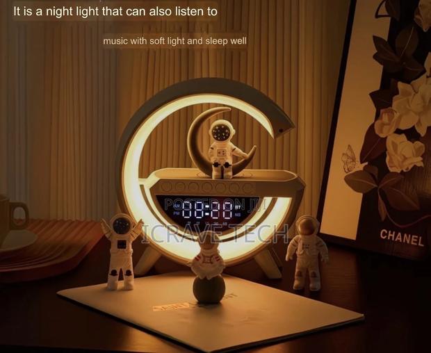 Led Wireless Charging Speaker Mini 3401 photo 4