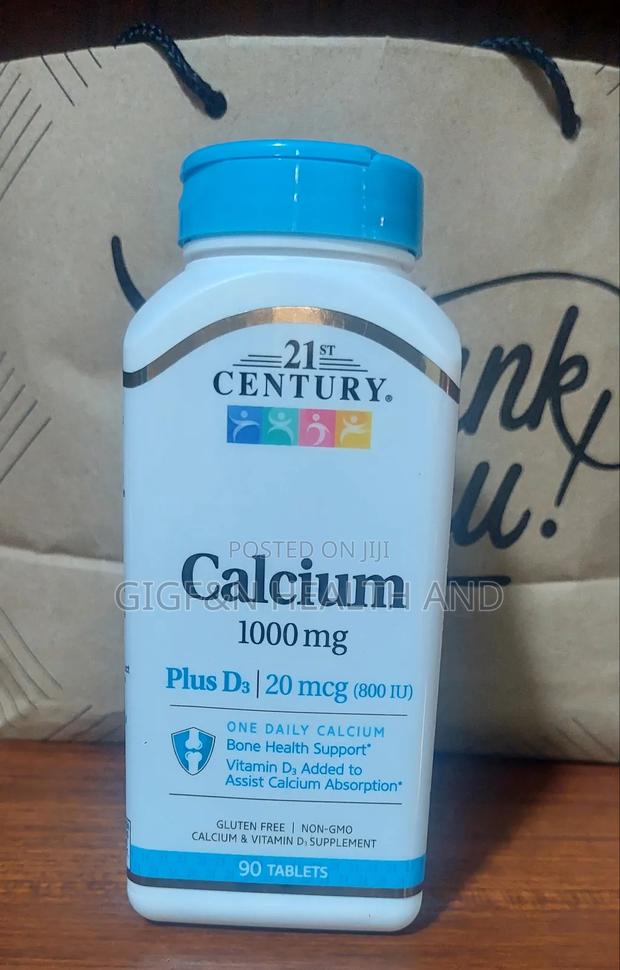 21st Century, Calcium Plus D3, 90 Tablets