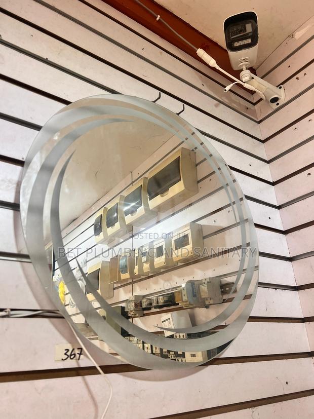 European Led Mirror_luxury Bathroom Mirror_round Led Light Mirror · Photo 2