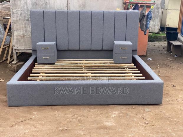 King Size Bed Frame With Nightstand · Photo 2