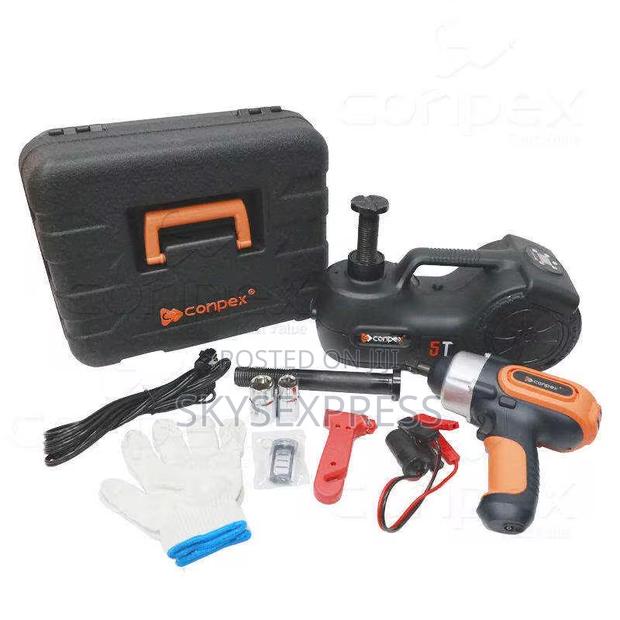 5t Electric Car Jack / Wrench / Pump Car Elevator photo 2