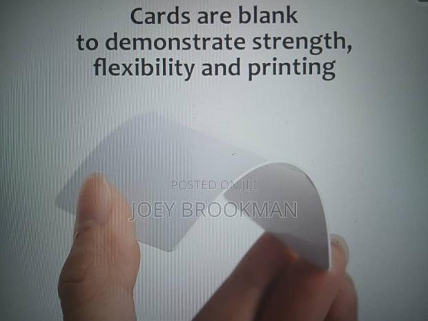 Premium Blank Credit PVC Cards, Quality Plastic Id Cards, Cr80 photo 2