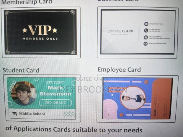 Premium Blank Credit PVC Cards, Quality Plastic Id Cards, Cr80 photo 3