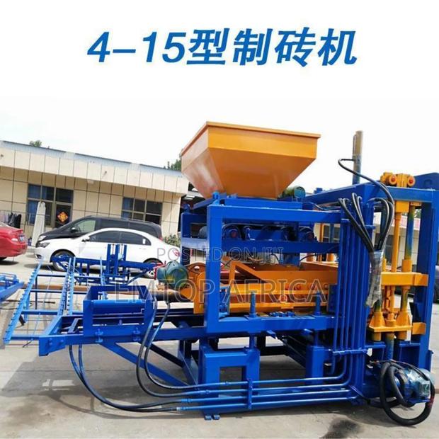 Kexun 4-15 Block Making Machine Automatic Brick Molder High Production photo 3