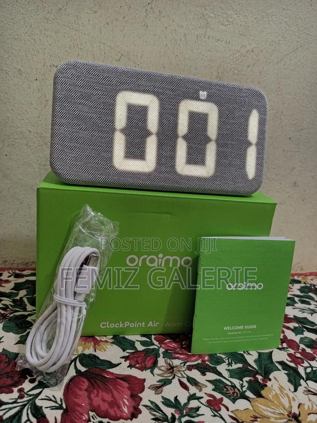Oraimo Clockpoint Air Rechargeable Alarm Clock photo 5
