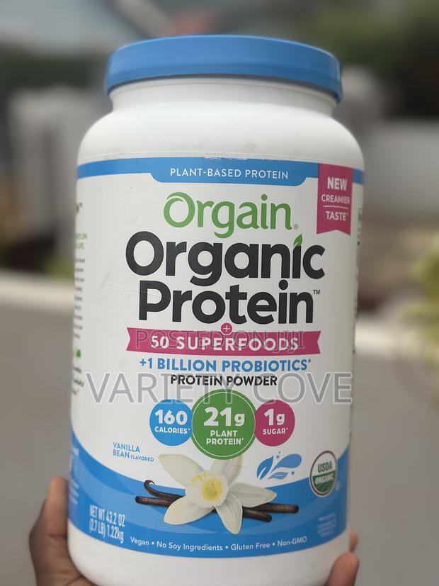 Orgain Organic Protein Vanilla (Plant Based) photo 2