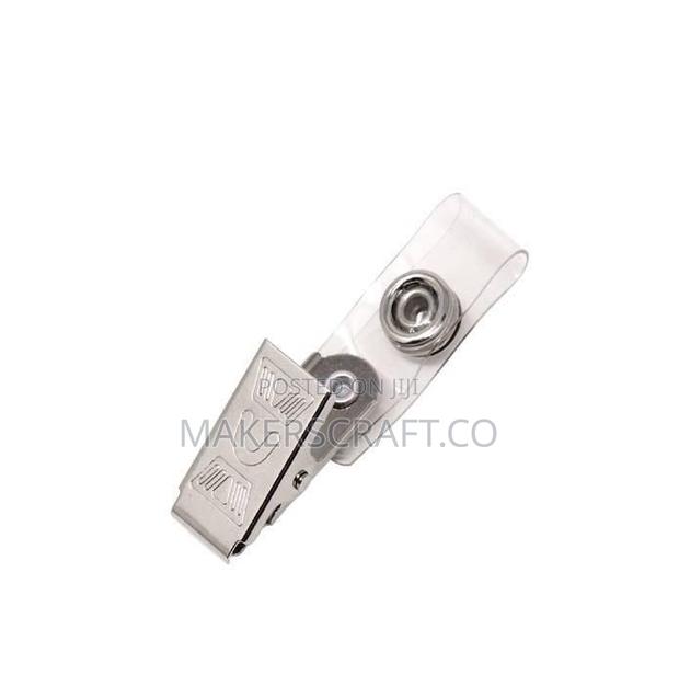 Crocodile Clip, Id Badge Holder, Metal Clip