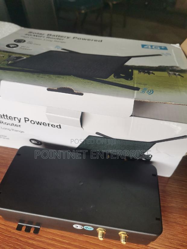 Solar Battery Powered 4g/Wifi Router