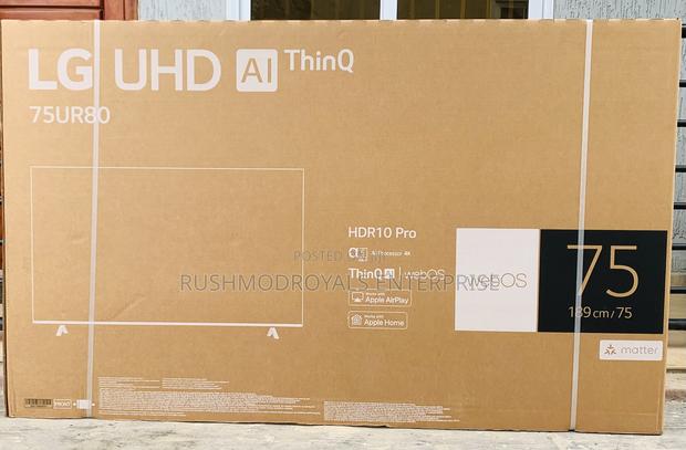 Lg Uhd Ur80 75inches Smart Tv Α5 Ai Processor Gen6 · Photo 3