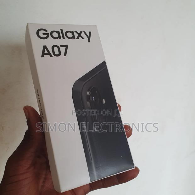 New Samsung Galaxy A07 4G 64 GB Black