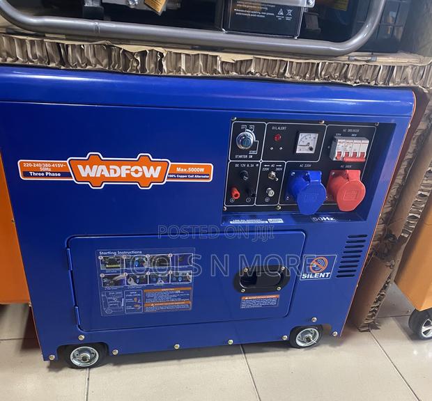 Wadfow 6.3kva Silent Diesel Generator ( Three Phase) · Photo 3