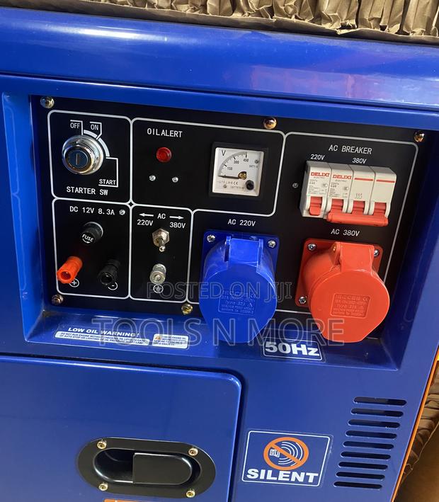 Wadfow 6.3kva Silent Diesel Generator ( Three Phase) · Photo 4