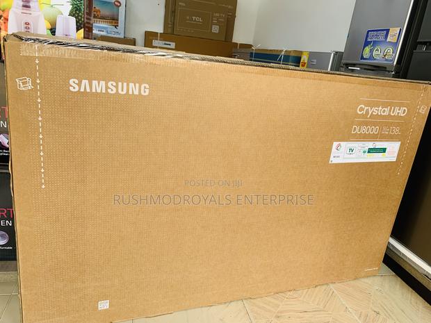 Samsung 55”Du8000: Slim Air Design Crystal Uhd Smart Tv · Photo 4