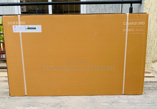 Samsung 65”Du8000: Slim Air Design Crystal Uhd Tv · Photo 3