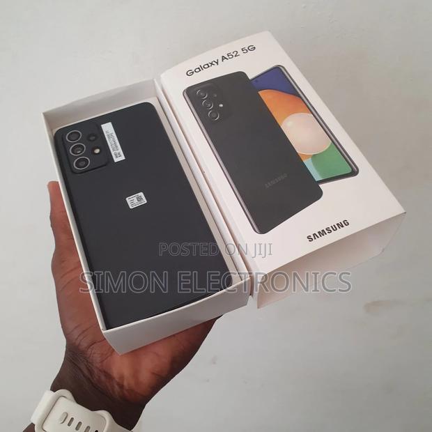 New Samsung Galaxy A52 5G 128 GB Black